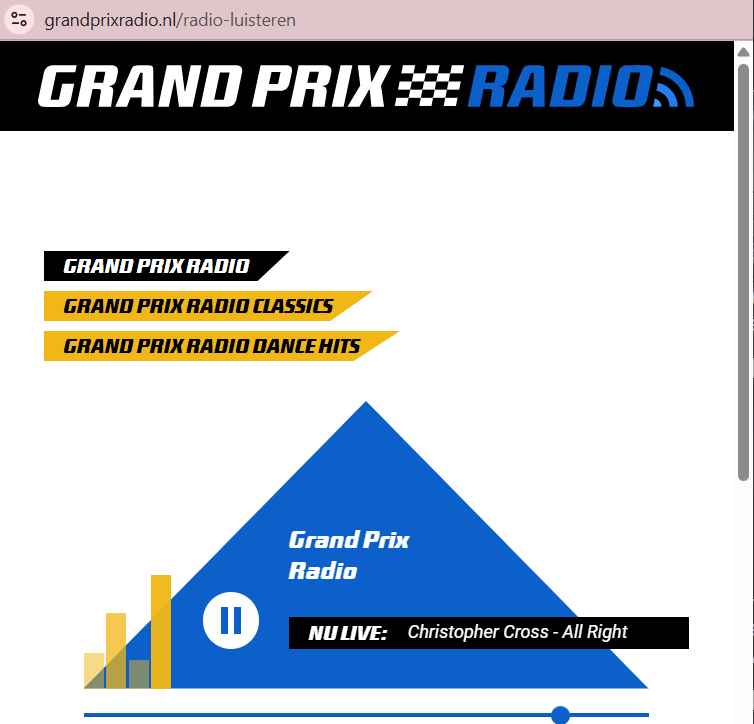 image screenshot grand prix radio